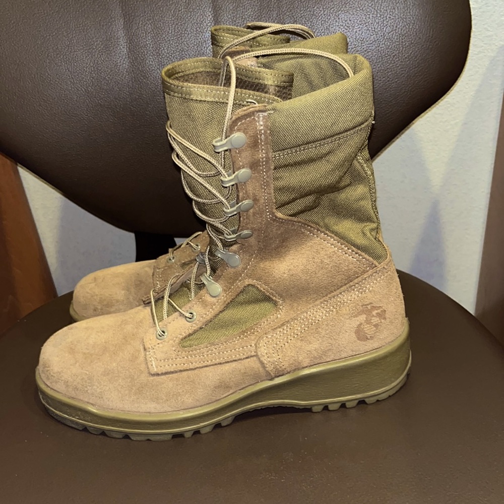 USMC Steel Toe Combat/Work Boots SIZE 9 WIDE (MEN’S)